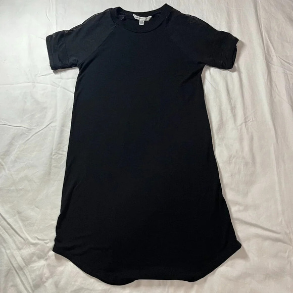 American Eagle | Black Lightweight Stretch Knee Length Mesh Shoulder | Size S - Picture 1 of 5